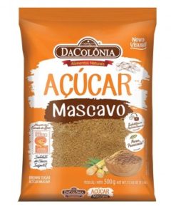 ACUCAR DACOLONIA MASCAVO 500GR