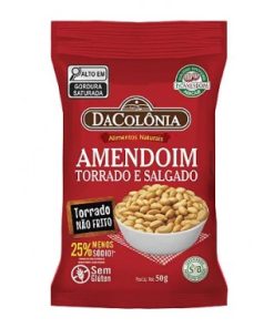 AMENDOIM DACOLONIA SALGADO 50GR