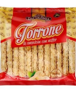TORRONE DACOLONIA AMENDOIM C/WAFFER 200G