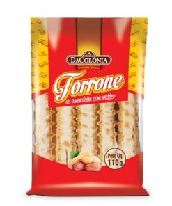 TORRONE DACOLONIA AMENDOIM C/WAFFER 150G