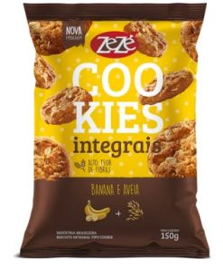 BISCOITO ZEZE COOKIES BAN/AVEIA 150GR