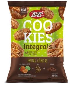 BISCOITO ZEZE COOKIES FRUT CITRICAS 150G