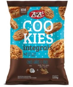 BISCOITO ZEZE COOKIES 5GRAOS E COCO 150G