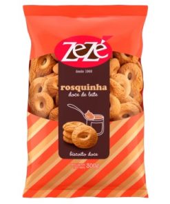 BISCOITO ZEZE ROSQUINHAS DOCE LEITE 300G