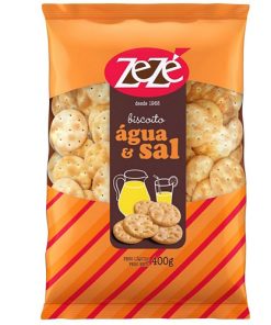 BISCOITO ZEZE AGUA E SAL 400GR