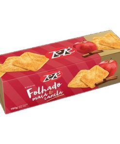 BISCOITO ZEZE FOLHADO MACA E CANELA 190G