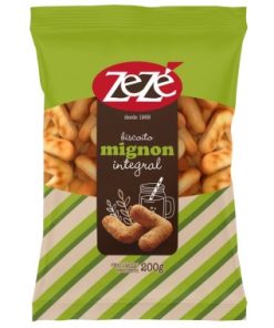 BISCOITO ZEZE MIGNON INTEGRAL 200GR