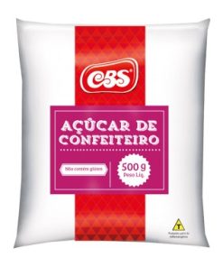 ACUCAR CONFEITEIRO CBS 500GR