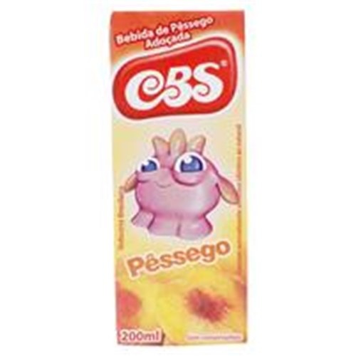 SUCO CBS PESSEGO 200ML