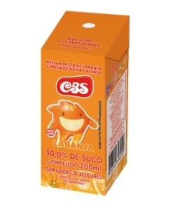 SUCO CBS LARANJA 200ML