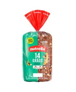 PAO NUTRELLA 14 GRAOS 450GR
