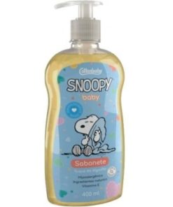 SABONETE LIQ SNOOPY TOQUE ALGODAO 400ML