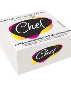 GUARDANAPO ASTORIA CHEFF 22X22CM UN