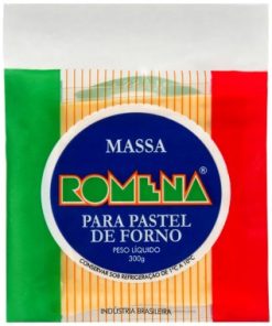 MASSA ROMENA PASTEL FORNO 300GR