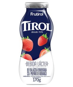 BEBIDA LACTEA TIROL MORANGO 170GR