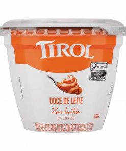 DOCE LEITE TIROL ZERO LACTOSE 350GR