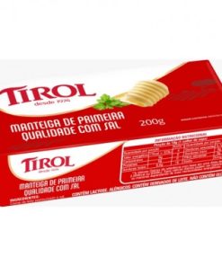 MANTEIGA TIROL TABLETE C SAL 200G