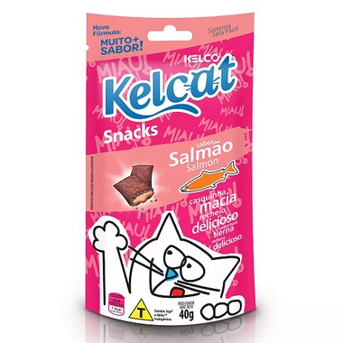 BIFINHO GATOS KELCAT BIFITOS SALMAO 40G