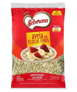 AVEIA SOBERANA FLOCOS FINOS 500GR