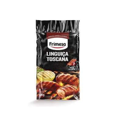 LINGUICA FRIMESA TOSCANA CONG 600G