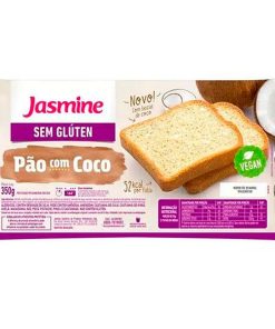 PAO JASMINE COM COCO S GLUTEN 350GR
