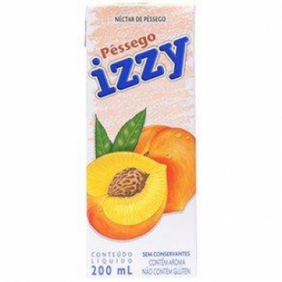 SUCO IZZY PESSEGO 200ML