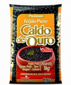FEIJAO PRETO CALDO DE OURO 1KG