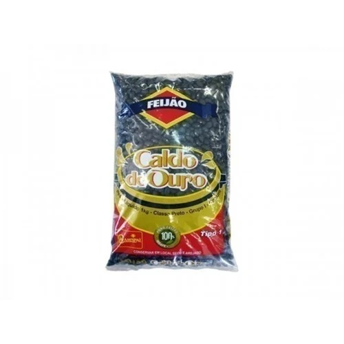 FEIJAO PRETO CALDO DE OURO 1KG