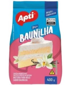 MISTURA BOLO APTI BAUNILHA PCT 400GR