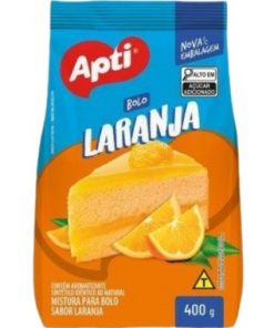 MISTURA BOLO APTI LARANJA PCT 400GR