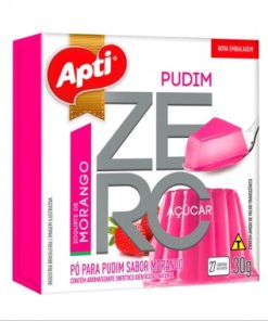 PUDIM APTI ZERO IOG MORANGO 30GR