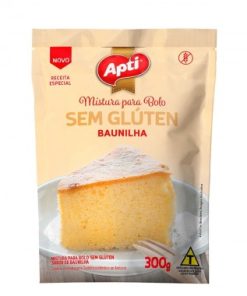 MISTURA BOLO APTI BAUNILHA S GLUTEN 300G