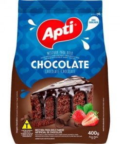 MISTURA BOLO APTI CHOCOLATE INT 400GR