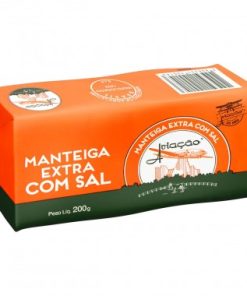 MANTEIGA AVIACAO TABLETE C SAL 200G