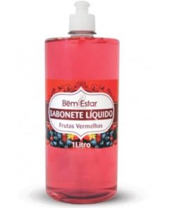 SABONETE LIQ BEM ESTAR FRUTAS VERMLH 1L