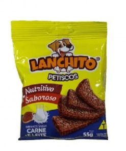 BIFINHO CAES LANCHITO CARNE LEITE 55GR