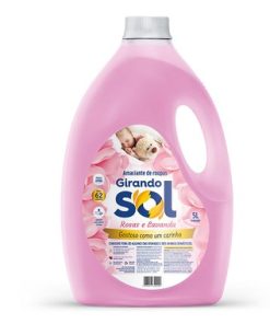 AMACIANTE GIRANDO SOL ROSA 5LT