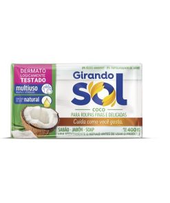 SABAO BARRA GIRANDO SOL COCO 400GR