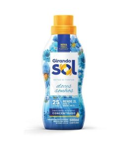 AMACIANTE GIRANDO SOL AZUL CONC 500ML