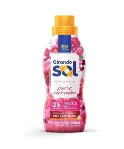 AMACIANTE GIRANDO SOL CONC ROSA 500ML