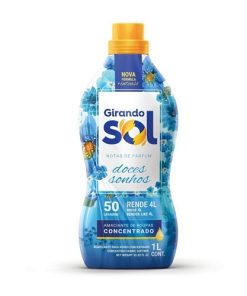 AMACIANTE GIRANDO SOL AZUL CONC 1L