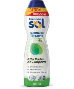 SAPONACEO GIRANDO SOL CREMOSO LIMAO300ML