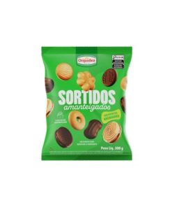 BISCOITO ORQUIDEA SORTIDOS AMANTEIG 300G