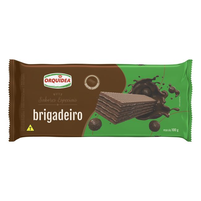 BISCOITO WAF ORQUIDEA BRIGADEIRO 100GR BISCOITO WAF ORQUIDEA BRIGADEIRO 100GR