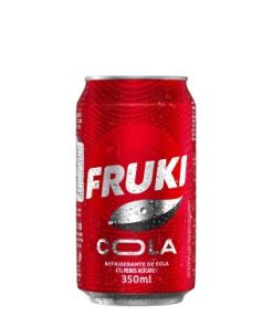 REFRIGERANTE FRUKI COLA LATA 350ML