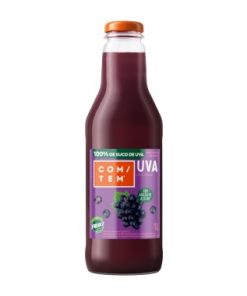 SUCO INTEGRAL COM/TEM UVA 1LT