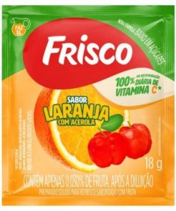 REFRESCO FRISCO LARANJAACEROLA 18GR