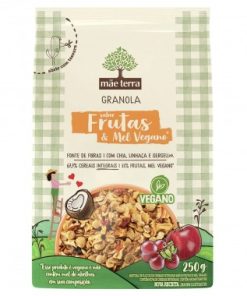 GRANOLA MAE TERRA FRUTAS E MEL 250GR