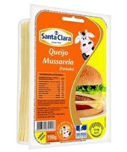 QUEIJO MUSSARELA SANTA CLARA FAT 150GR