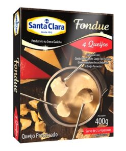 FONDUE SANTA CLARA 4QUEIJOS 400GR